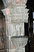 Carved porch of the Guimiliau church